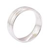 Image 2 : Comfort Fit Man's Band - 14KT White Gold