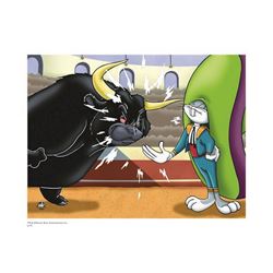 Warner Brothers Hologram Albert Bull and Bugs