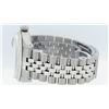 Image 4 : Rolex Mens Stainless Steel Mother Of Pearl Diamond & Sapphire Datejust Wristwatc