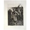 Image 2 : 1880's Photogravure Print, Fishers at Low Tide