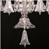 Image 3 : Crystal & Nickel Five Light Bell Chandelier