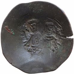 Byzantine Empire Alexius Iii Angelus Comnenus Billon As.t Cons/ple 1195-1203 Ad