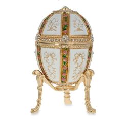 1899 Twelve Panel Royal Russian Egg Faberge Inspired