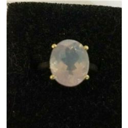 3.50ct English Minas Gerais Kunzite 9K Gold Ring