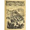Image 2 : Antique Magazine Compilation Harper's Weekly A Journal Of Civilization 1862 Civil War Era Leather Bi