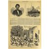 Image 7 : Antique Magazine Compilation Harper's Weekly A Journal Of Civilization 1862 Civil War Era Leather Bi