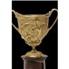 Image 2 : Pair of Gilt Bronze Marble Mounted Cups