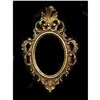Image 1 : Vintage Italian Florentine Embellished Oval Picture Frame Gilded, Ornate With French-inspired Design
