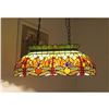 Image 3 : "ANISOPTERA PURITY" Tiffany-style Dragonfly 3 Light Ceiling Pendant 28" Wide