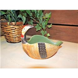 Mid Century Modern, Bitossi Italian Pottery Bowl, Pheasant