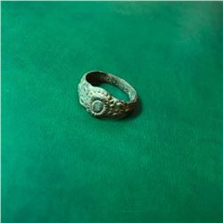 16thc English Tudor Bronze Wedding Ring, Artifact