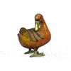 Image 4 : Life Size Bronze Metal Duck Statue 17" x 6"