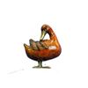 Image 7 : Life Size Bronze Metal Duck Statue 17" x 6"