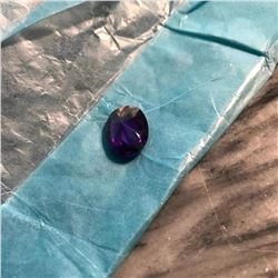 18.86ct SYNTHETIC LAB GROWN Amethyst Crystal Gemstone