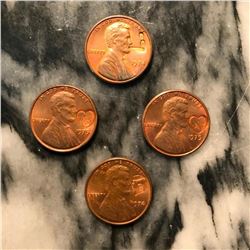 1974 & 1975 Collectible Lincoln Novelty Pennies, Counter-stamps