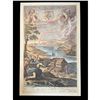 Image 1 : Machine Colored Print, Noah's Ark & Rainbow