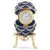 Image 3 : Royal Inspired Pinecone Russian Egg with Clock