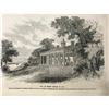 Image 1 : 19thc Wood Engravings Prints, Mt Vernon, Home of President George Washington