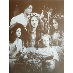 Victorian Ladies Sepia Photo Print