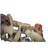 Image 2 : Soapstone Monkeys, Dual Brush Pots Bixi