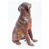 Image 2 : Early 1900's Miniature Vienna Cold Painted Bronze Setter Spaniel Dog Figure