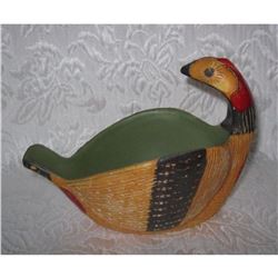 Mid Century Modern, Bitossi Italian Pottery Bowl, Pheasant