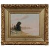 Image 2 : 19thc Signed, Fisher's Bay Landscape Painting