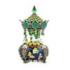 Image 1 : Jeweled Royal Inspired Russian Carousel Figurine 5.5 Inches
