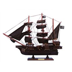 Wooden Blackbeard's Queen Anne's Revenge Model Pirate Ship 15"