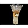 Image 2 : Handcrafted Czech Caesar Crystal Enameled Vase