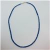 Image 2 : Silver Tanzanite(42ct) Necklace (~weight 8.778g), Insurance Value $2375 (Estimated Selling Price fro