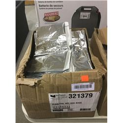 Case of McNairn Packaging Plain Foil Hot Dog Bags (1000ct)