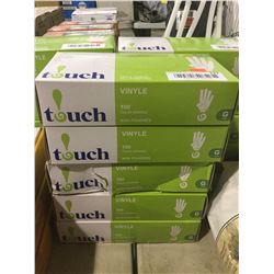 Touch 100 All Purpose Vinyl Gloves Lot of 5