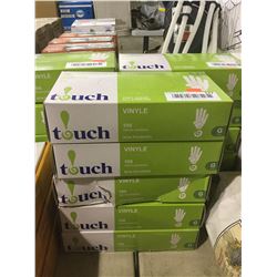 Touch 100 All Purpose Vinyl Gloves Lot of 5