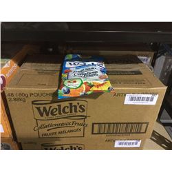 Case of Welch's Fruit Snacks (48 x 60g)