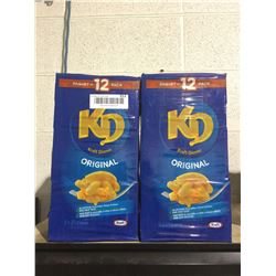 Kraft Dinner Original (12 x225g) Lot of 2