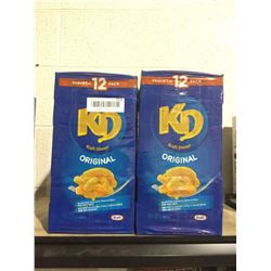 Kraft Dinner Original (12 x225g) Lot of 2