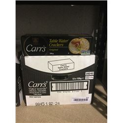 Case of Carr's Table Water Crackers (12 x 125g)