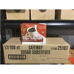 Case of Safeway Granulated Sugar Substitute (12 x 100g)