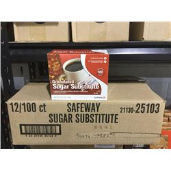 Case of Safeway Granulated Sugar Substitute (12 x 100g)