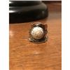Image 1 : Ancient Roman Glass Modernist Sterling Silver Ring