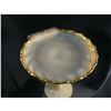 Image 5 : Art Deco Nude Cambridge Glass Crown Tuscan Compote Pedestal