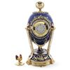Image 2 : 1900 Cockerel Royal Russian Egg Faberge Inspired