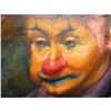 Image 4 : Mid 20thc Russian Signed Painting, Clown Juggler