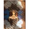 Image 5 : Vintage Art Deco Butterfly Wing & Inlaid Wood Tray