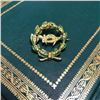 Image 2 : Vintage Mid Century Masonic Shriner Rhinestone Pin & Presentation Box