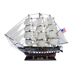 Wooden USS Constitution Tall Model Ship 24"
