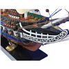 Image 2 : Wooden USS Constitution Tall Model Ship 24"