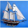 Image 3 : Wooden Baltimore Clipper Harvey Tall Model Ship 32"