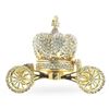 Image 2 : Crystal Coach Crown Russian Trinket Jewelry Box